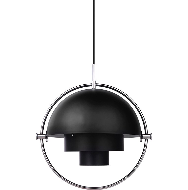 Multi-Lite Taklampa black/chrome