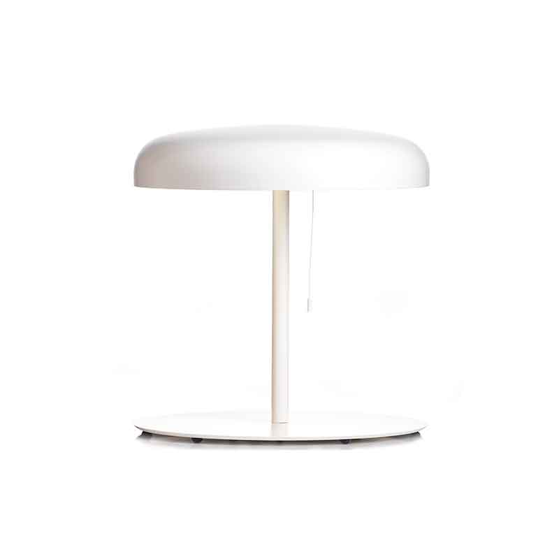 Mushroom bordslampa vit