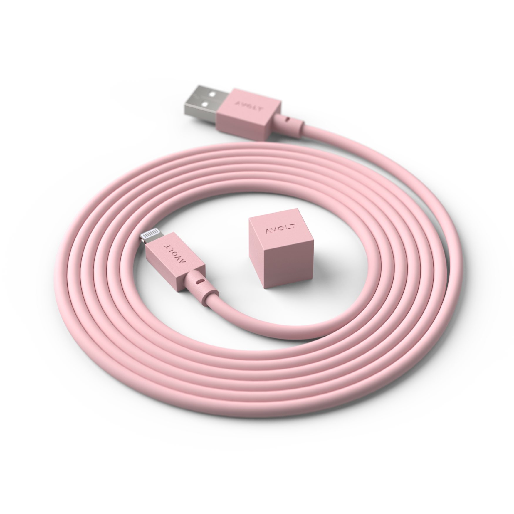 Cable 1 USB-A old pink