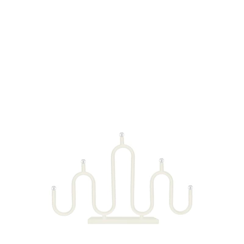 Noel 5 julbelysning elfenbetsvit