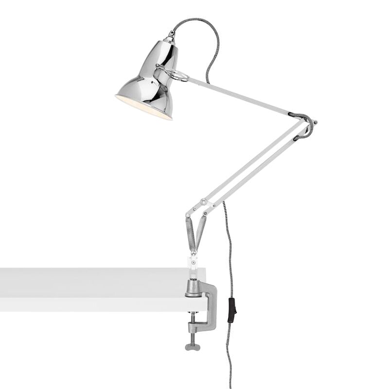 Original 1227 klämlampa Bright Chrome