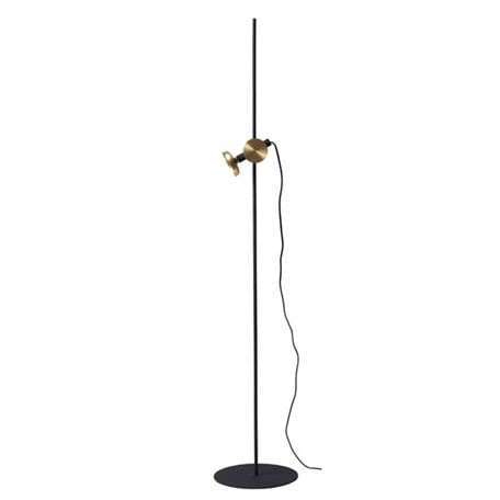 Blend 150 Floor lamp Jet black, brass