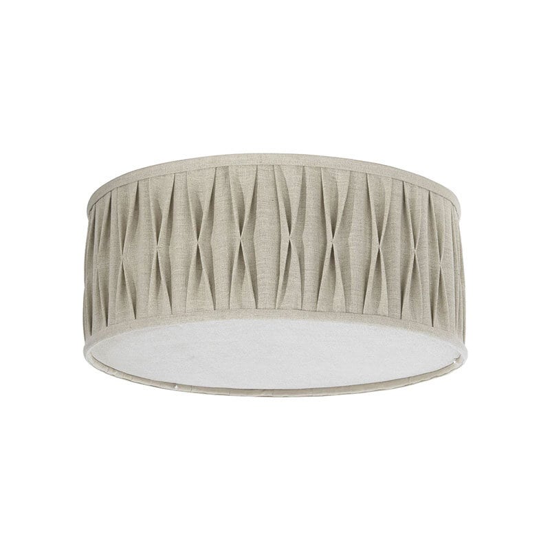 Plissé Stygn Ø45 plafond natur