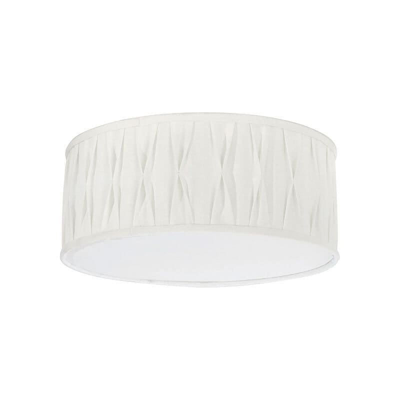 Plissé Stygn Ø45 plafond offwhite