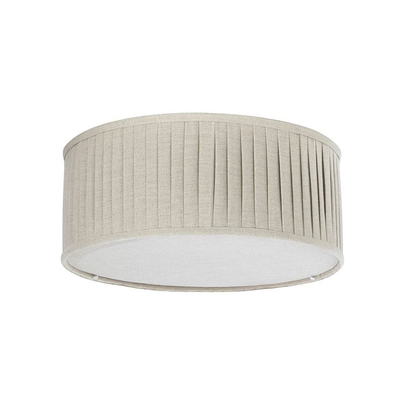 Plissé Ø45 plafond natur