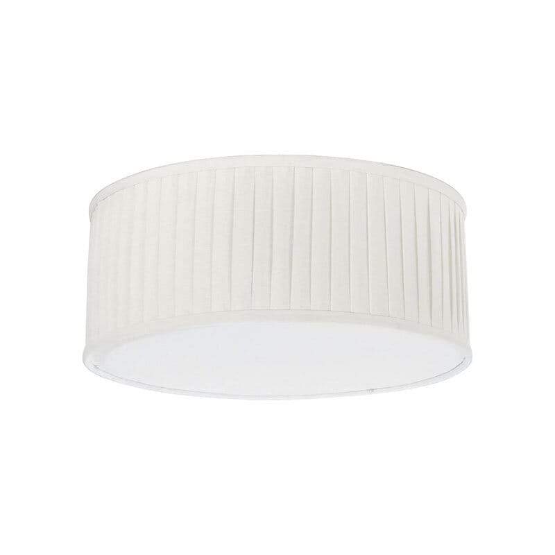 Plissé Ø45 plafond offwhite