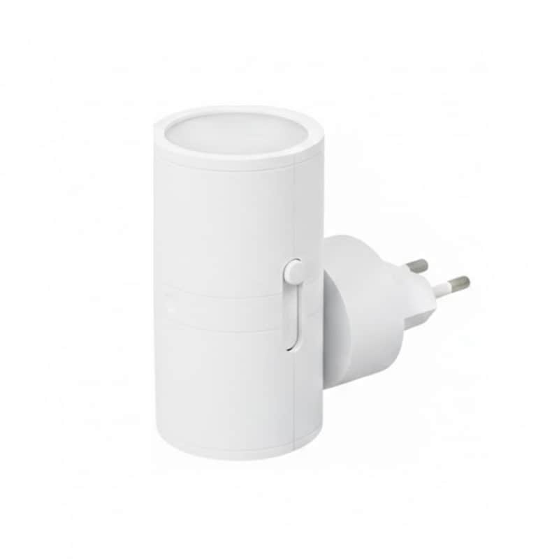 Plug n spot vägglampa vit