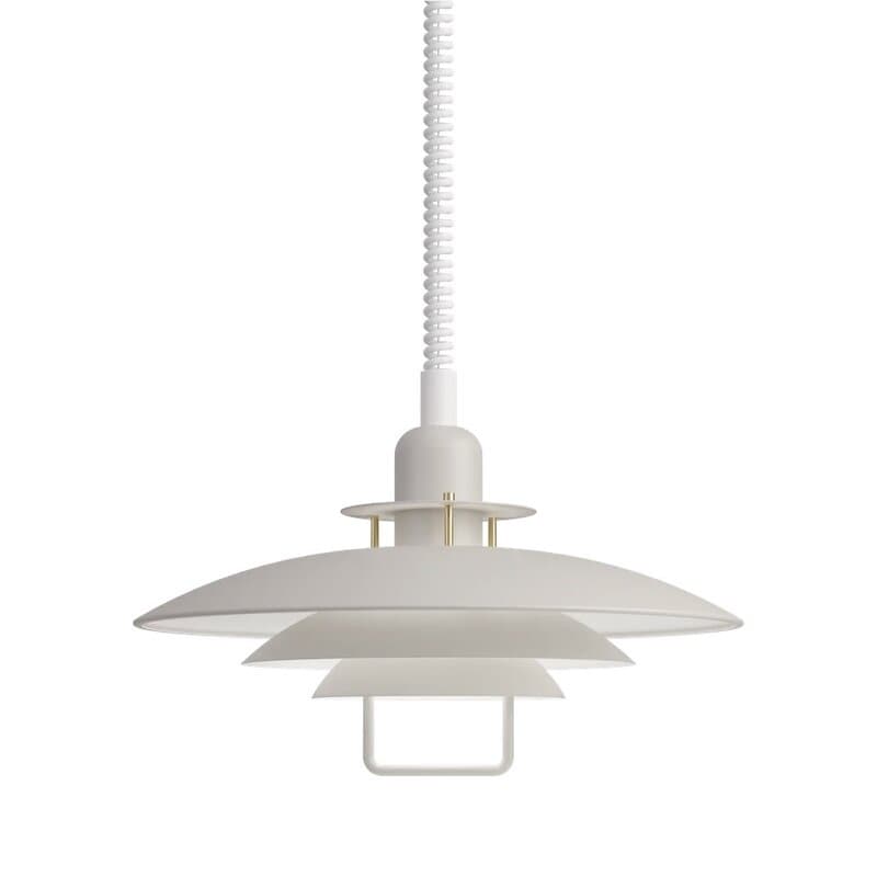 Primus II Ø43 taklampa med hiss sand/mässing