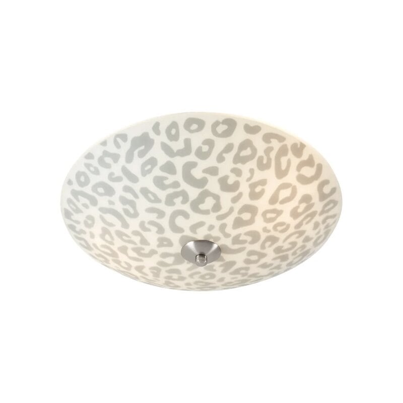 Safari plafond leo svart/vit
