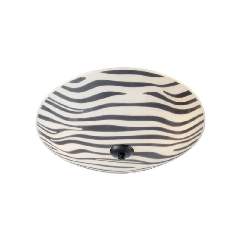 Safari plafond zebra svart/vit