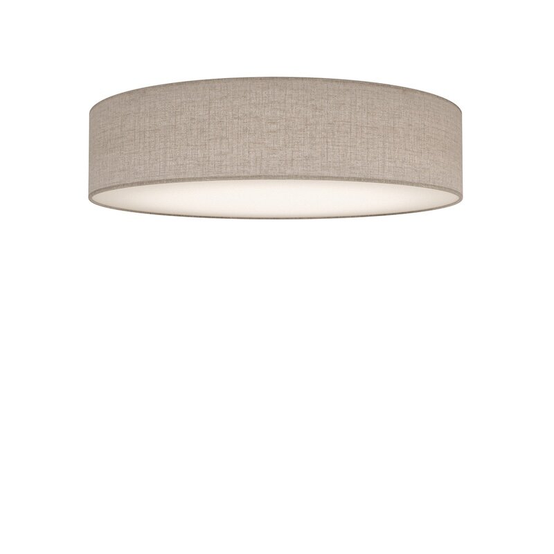 Soft Ø50 plafond natur linne