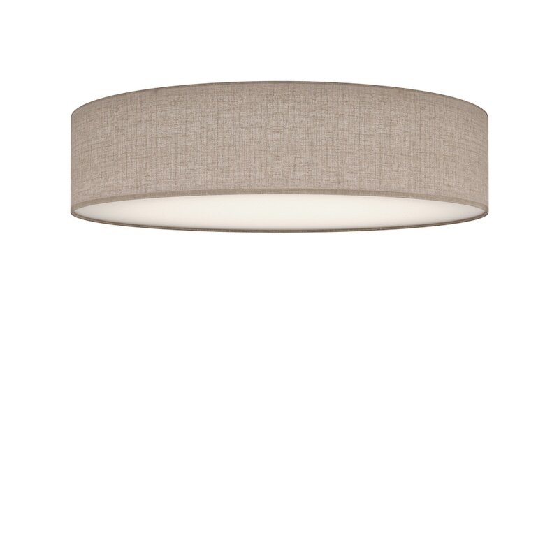 Soft Ø60 plafond natur linne