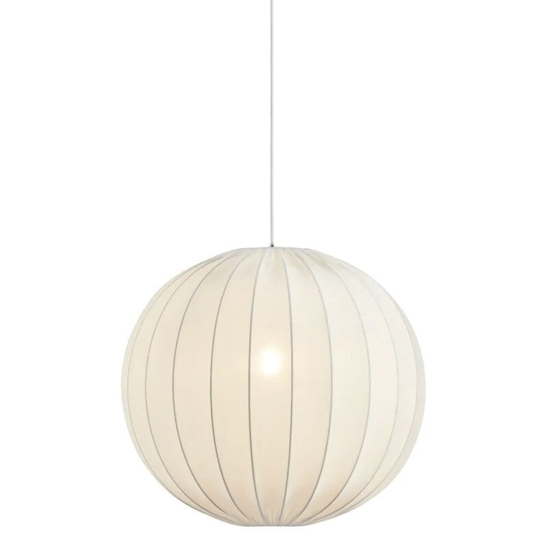 Solia Ø60 taklampa vit