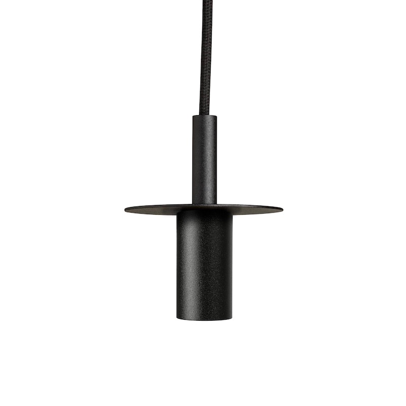 Starlight 1 taklampa svart struktur