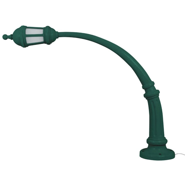 Street lamp golvlampa outdoor grön