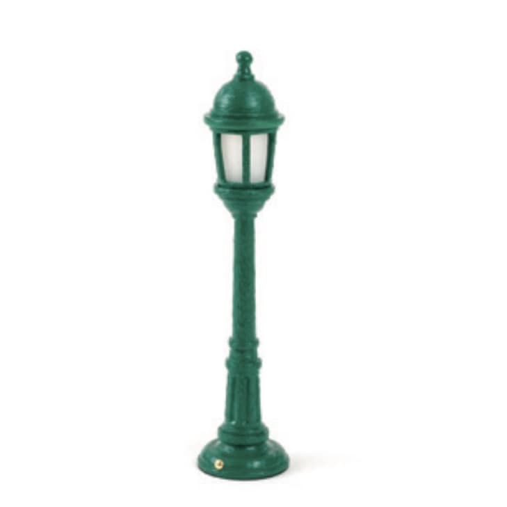 Street lamp bordslampa grön