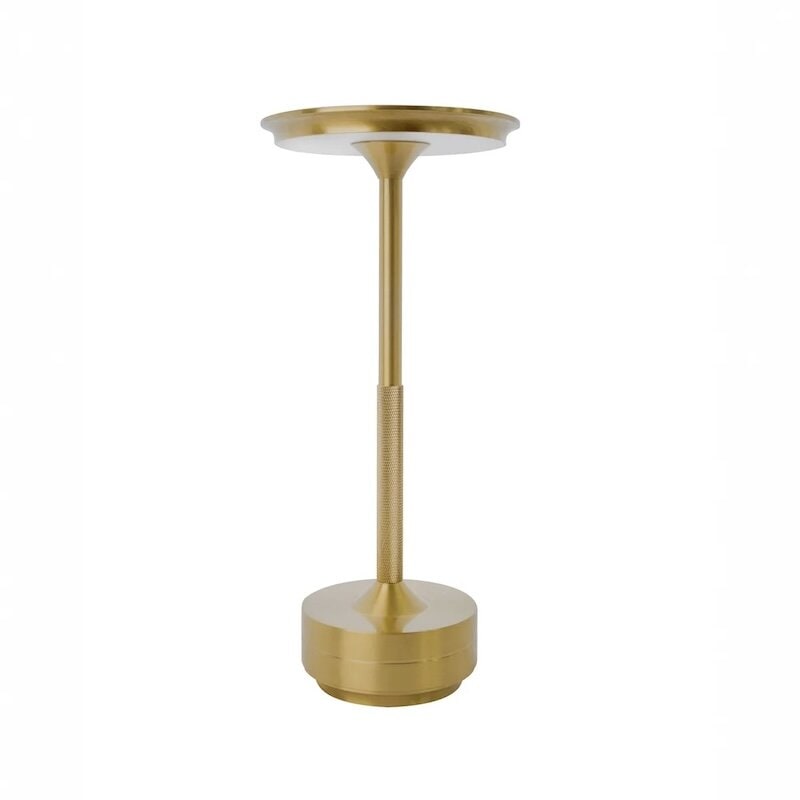 Svampen bordslampa mässing