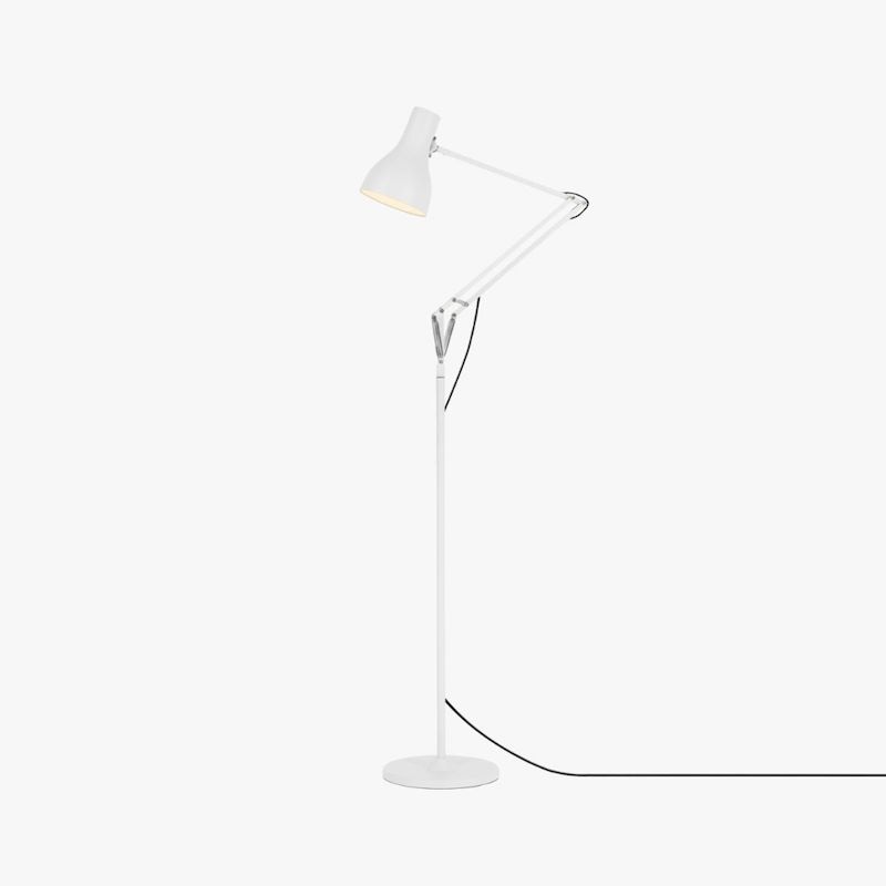 Type 75 golvlampa Alpine White