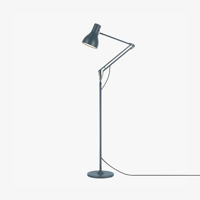 Type 75 golvlampa Slate Grey