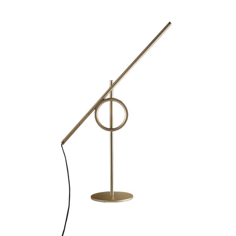 Tangent mini bordslampa guld