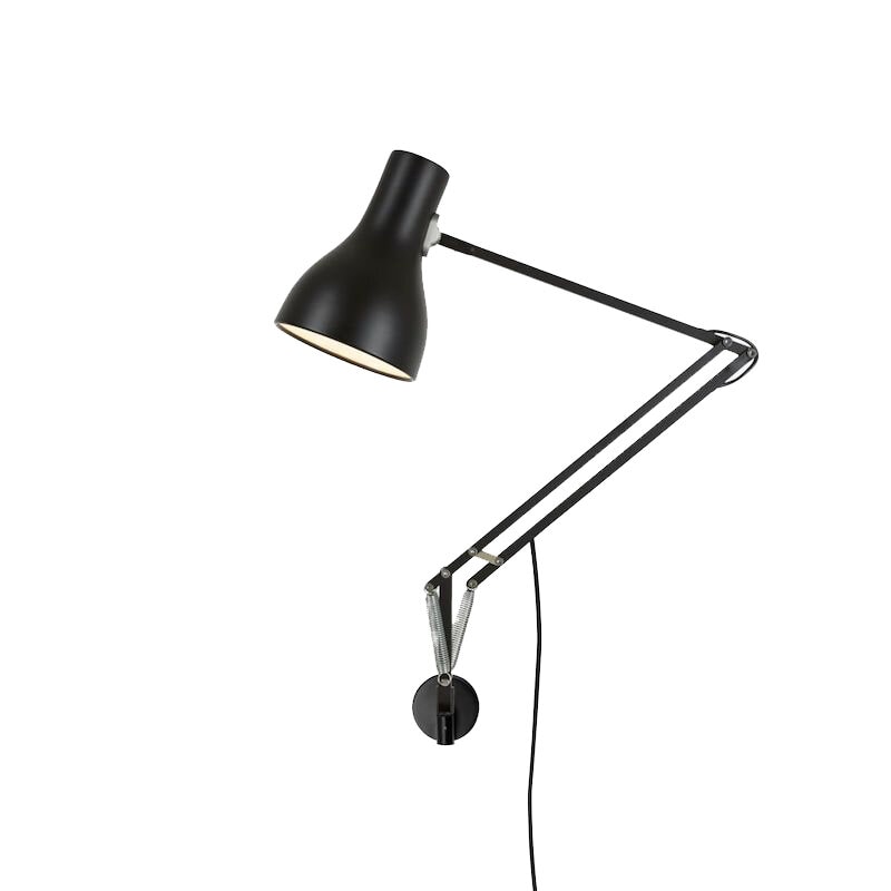 Type 75 vägglampa Jet Black 