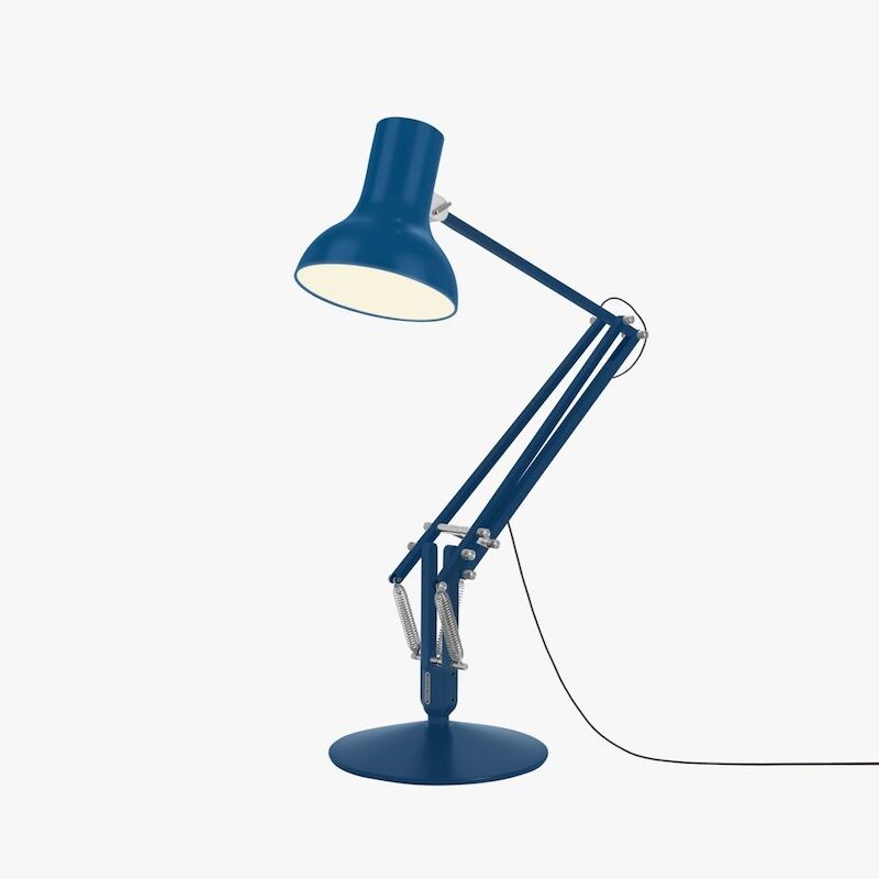 Type 75 Giant golvlampa Marine Blue