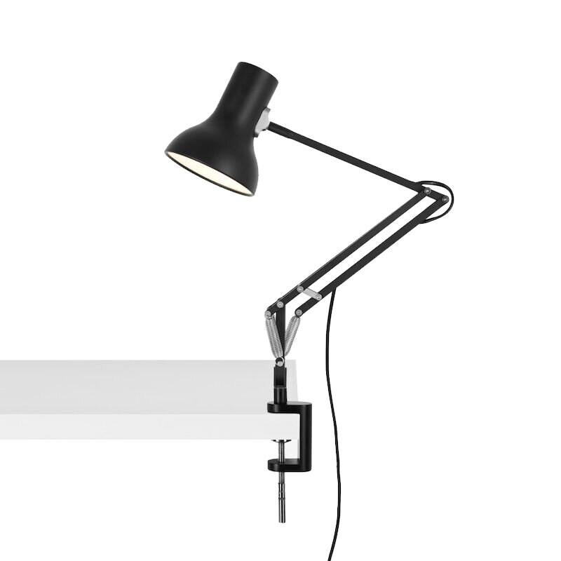 Type 75 Miniklämlampa Jet Black