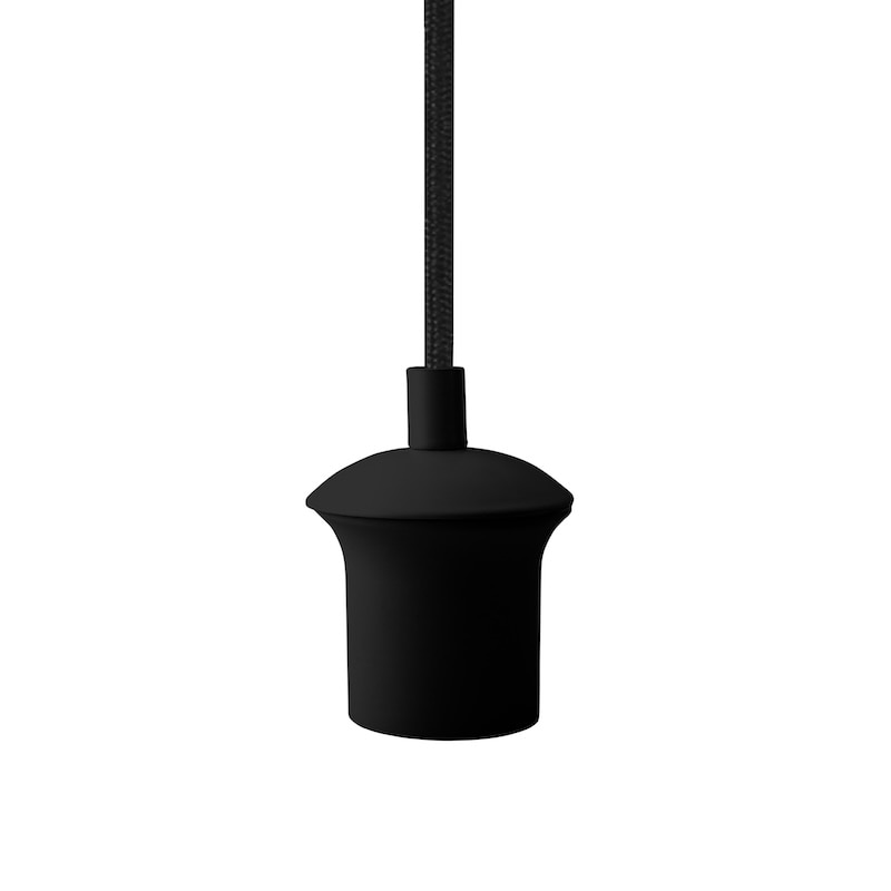 Upphäng Rundad 120 cm svart