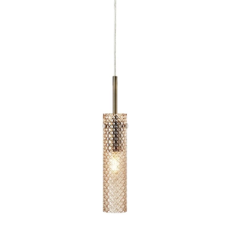 Vibia taklampa antik mässing/amber