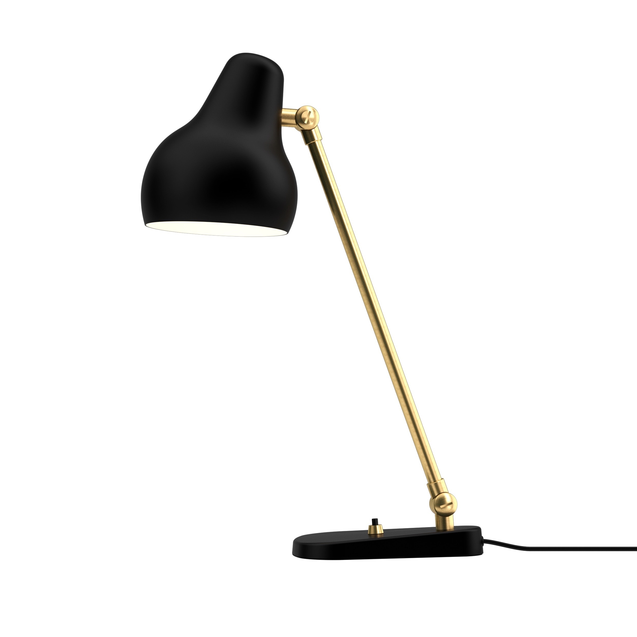 VL38 Bordslampa svart/mässing