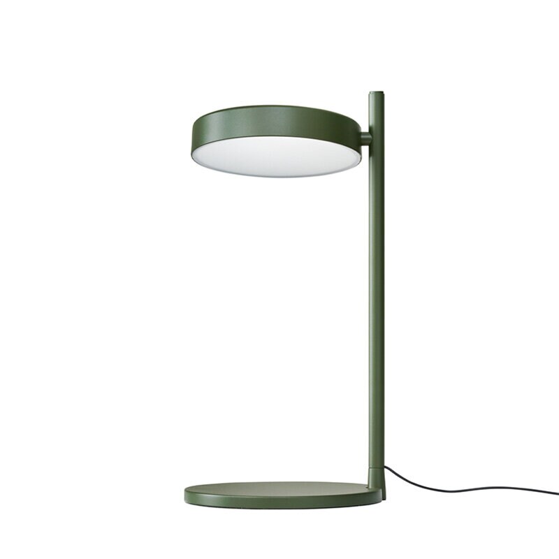 Pastille alu b2 long w242 bordslampa Olive green