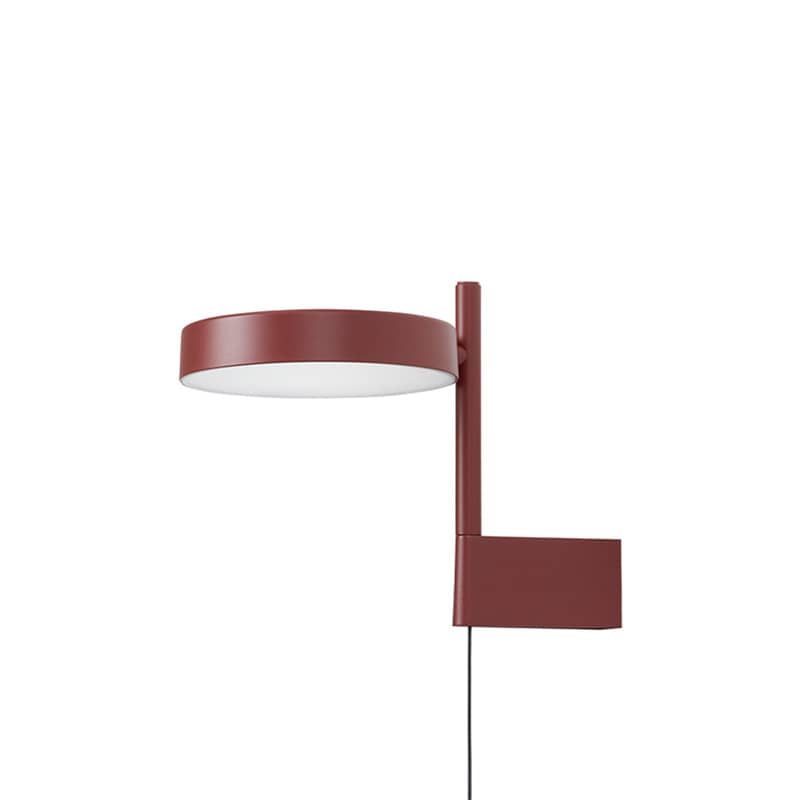 Pastille alu br1 short w242 vägglampa Oxide red