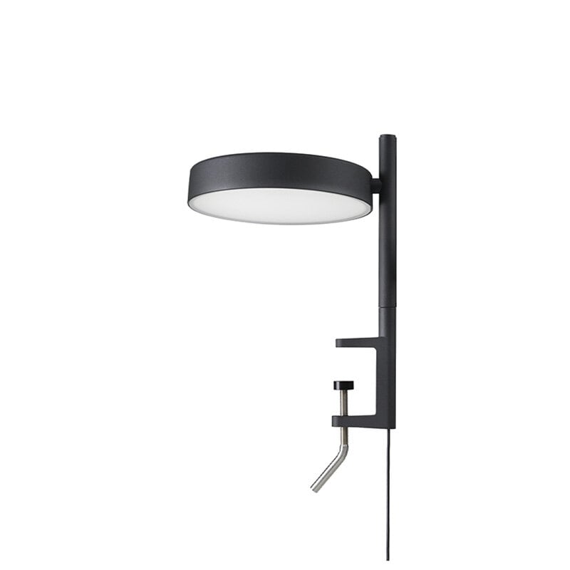 Pastille alu c1 short w242 klämlampa Jet black