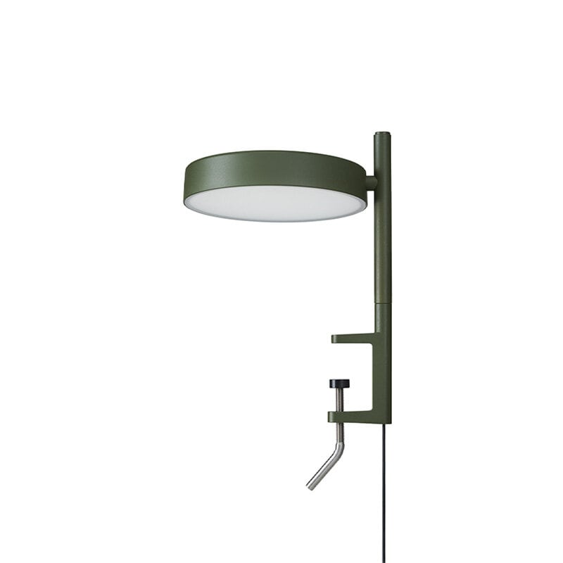 Pastille alu c1 short w242 klämlampa Olive green