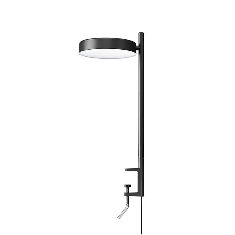 Pastille alu c2 long w242 klämlampa Jet black