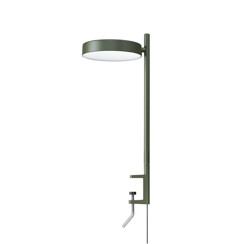 Pastille alu c2 long w242 klämlampa Olive green