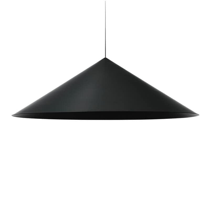 Extra large W151 S3 3000K taklampa jet black